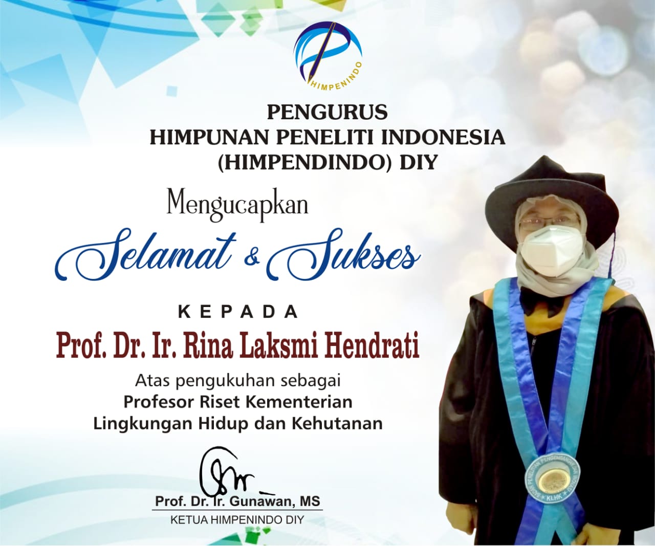 Pengukuhan Profesor Riset Anggota Himpenindo DIY 05/12/2020 ...